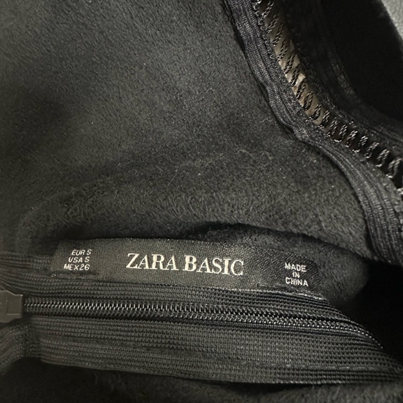 ZARA Faux leather dress Size S - Picture 7 of 10